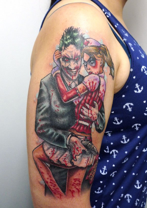 89 Harley Quinn Tattoo Designs to Light Up Your Life