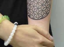 Circle pattern tattoo2 by Calum